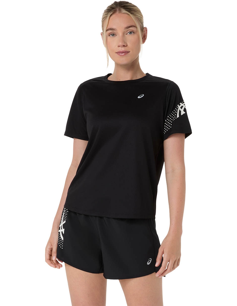 Playera deportiva para correr Asics de mujer
