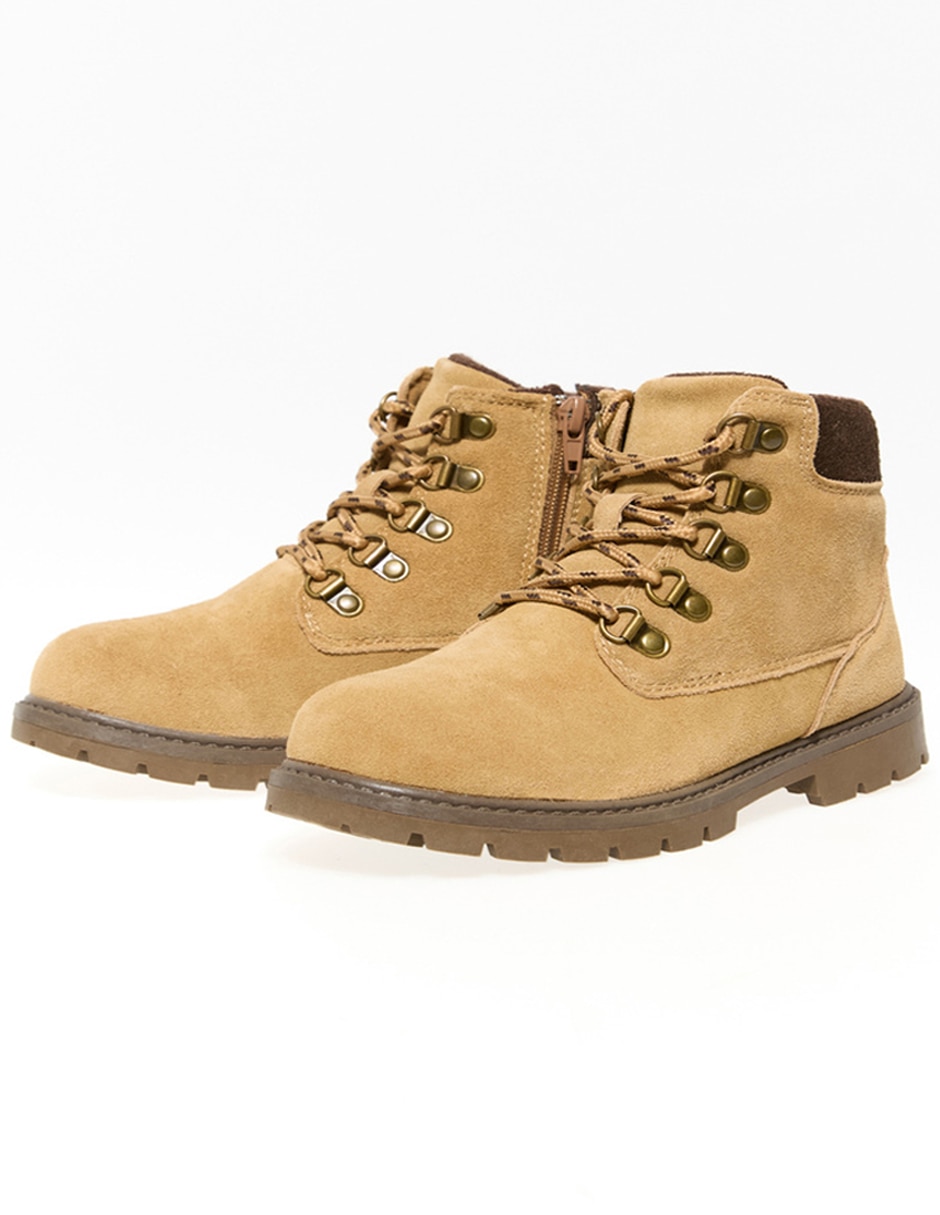 Bota de piel para niño